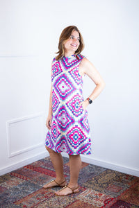 Vestido Emily - Regata de Amarrar nas Costas em Malha Confort - Naguirre Shop
