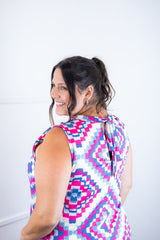 Vestido Emily - Regata de Amarrar nas Costas em Malha Confort - Naguirre Shop