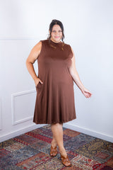 Vestido Emily - Regata de Amarrar nas Costas em Malha Confort - Naguirre Shop