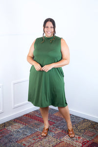 Vestido Emily - Regata de Amarrar nas Costas em Malha Confort - Naguirre Shop