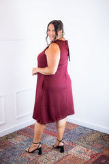 Vestido Emily - Regata de Amarrar nas Costas em Malha Confort - Naguirre Shop