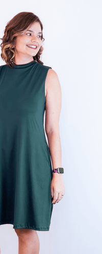 Vestido Emily - Regata de Amarrar nas Costas em Malha Confort - Naguirre Shop