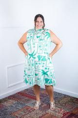 Vestido Emily - Regata de Amarrar nas Costas em Malha Confort - Naguirre Shop