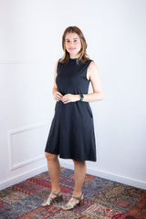 Vestido Emily - Regata de Amarrar nas Costas em Malha Confort - Naguirre Shop