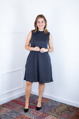 Vestido Emily - Regata de Amarrar nas Costas em Malha Confort - Naguirre Shop