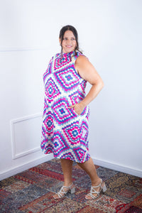 Vestido Emily - Regata de Amarrar nas Costas em Malha Confort - Naguirre Shop