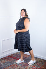 Vestido Emily - Regata de Amarrar nas Costas em Malha Confort - Naguirre Shop