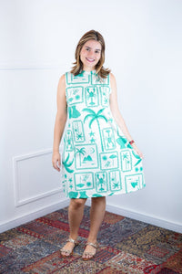 Vestido Emily - Regata de Amarrar nas Costas em Malha Confort - Naguirre Shop