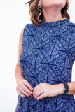 Vestido Emily - Regata de Amarrar nas Costas em Malha Confort - Naguirre Shop