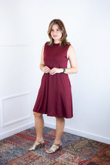 Vestido Emily - Regata de Amarrar nas Costas em Malha Confort - Naguirre Shop