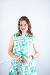 Vestido Emily - Regata de Amarrar nas Costas em Malha Confort - Naguirre Shop