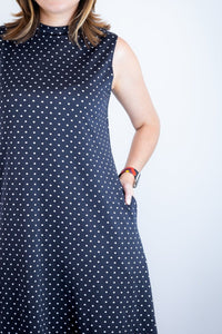 Vestido Emily - Regata de Amarrar nas Costas em Malha Confort - Naguirre Shop