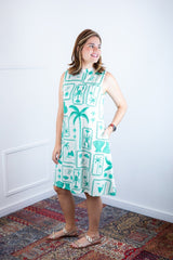 Vestido Emily - Regata de Amarrar nas Costas em Malha Confort - Naguirre Shop