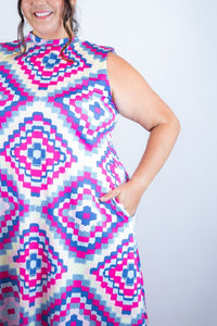 Vestido Emily - Regata de Amarrar nas Costas em Malha Confort - Naguirre Shop