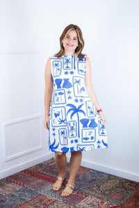 Vestido Emily - Regata de Amarrar nas Costas em Malha Confort - Naguirre Shop