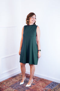 Vestido Emily - Regata de Amarrar nas Costas em Malha Confort - Naguirre Shop