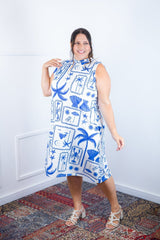 Vestido Emily - Regata de Amarrar nas Costas em Malha Confort - Naguirre Shop