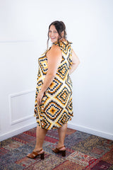 Vestido Emily - Regata de Amarrar nas Costas em Malha Confort - Naguirre Shop