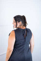 Vestido Emily - Regata de Amarrar nas Costas em Malha Confort - Naguirre Shop