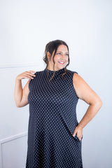 Vestido Emily - Regata de Amarrar nas Costas em Malha Confort - Naguirre Shop