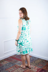 Vestido Emily - Regata de Amarrar nas Costas em Malha Confort - Naguirre Shop