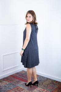 Vestido Emily - Regata de Amarrar nas Costas em Malha Confort - Naguirre Shop