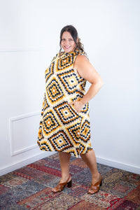 Vestido Emily - Regata de Amarrar nas Costas em Malha Confort - Naguirre Shop