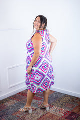 Vestido Emily - Regata de Amarrar nas Costas em Malha Confort - Naguirre Shop