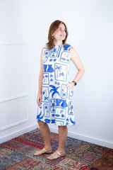 Vestido Emily - Regata de Amarrar nas Costas em Malha Confort - Naguirre Shop