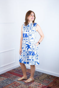 Vestido Emily - Regata de Amarrar nas Costas em Malha Confort - Naguirre Shop