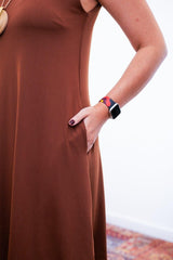 Vestido Emily - Regata de Amarrar nas Costas em Malha Confort - Naguirre Shop