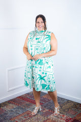 Vestido Emily - Regata de Amarrar nas Costas em Malha Confort - Naguirre Shop