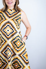 Vestido Emily - Regata de Amarrar nas Costas em Malha Confort - Naguirre Shop