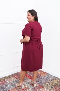 Vestido Fabiana – Midi em Viscose Marrant com Manga e Bolsos - Naguirre Shop