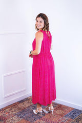 Vestido Gabriela - Regata Longuete com Decote V em Viscolinho - Naguirre Shop