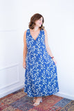 Vestido Gabriela - Regata Longuete com Decote V em Viscolinho - Naguirre Shop