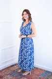 Vestido Gabriela - Regata Longuete com Decote V em Viscolinho - Naguirre Shop