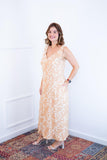 Vestido Gabriela - Regata Longuete com Decote V em Viscolinho - Naguirre Shop