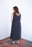 Vestido Gabriela - Regata Longuete com Decote V em Viscolinho - Naguirre Shop