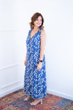 Vestido Gabriela - Regata Longuete com Decote V em Viscolinho - Naguirre Shop
