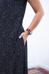 Vestido Gabriela - Regata Longuete com Decote V em Viscolinho - Naguirre Shop