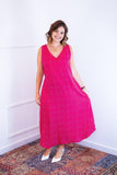 Vestido Gabriela - Regata Longuete com Decote V em Viscolinho - Naguirre Shop