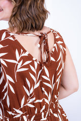 Vestido Gabriela - Regata Longuete com Decote V em Viscolinho - Naguirre Shop