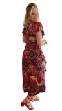 Vestido Havaí - Malha Confort Manga Envelope - Naguirre Shop