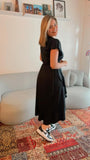 Vestido Havaí - Malha Confort Manga Envelope - Naguirre Shop