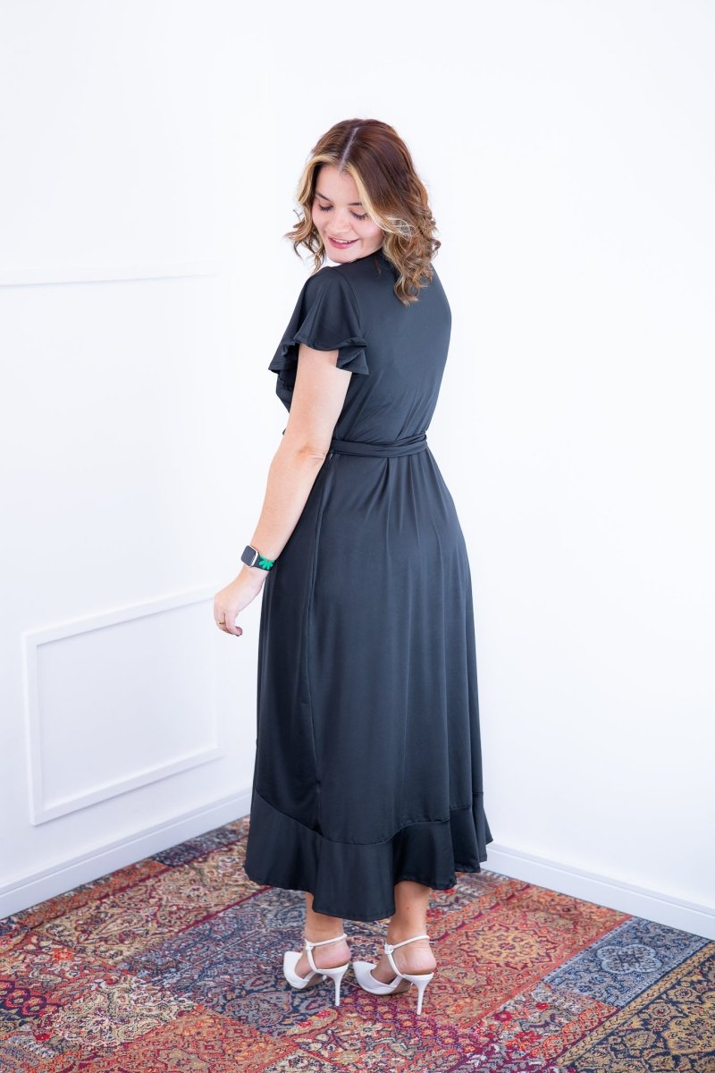 Vestido Havaí - Malha Confort Manga Envelope - Naguirre Shop