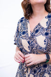 Vestido Havaí - Malha Confort Manga Envelope - Naguirre Shop