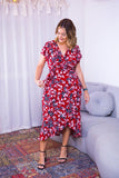 Vestido Havaí - Malha Confort Manga Envelope - Naguirre Shop
