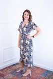 Vestido Havaí - Malha Confort Manga Envelope - Naguirre Shop