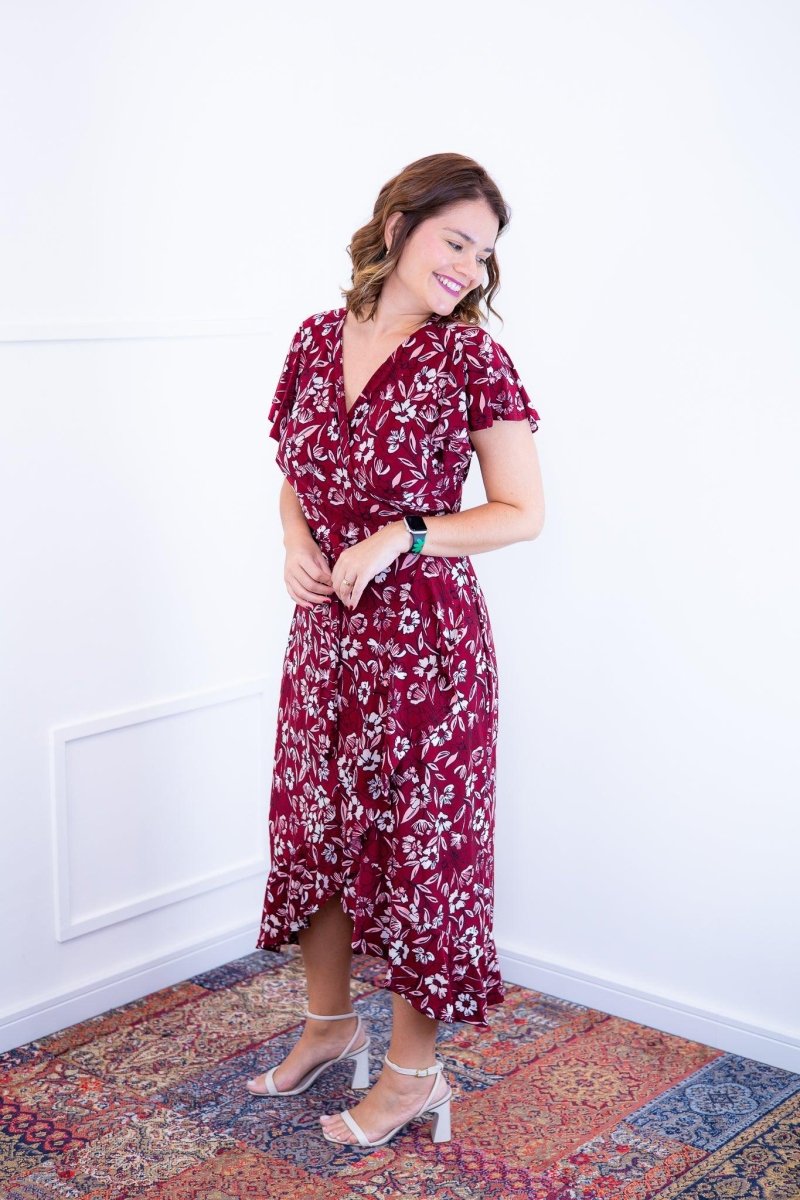 Vestido Havaí - Malha Confort Manga Envelope - Naguirre Shop